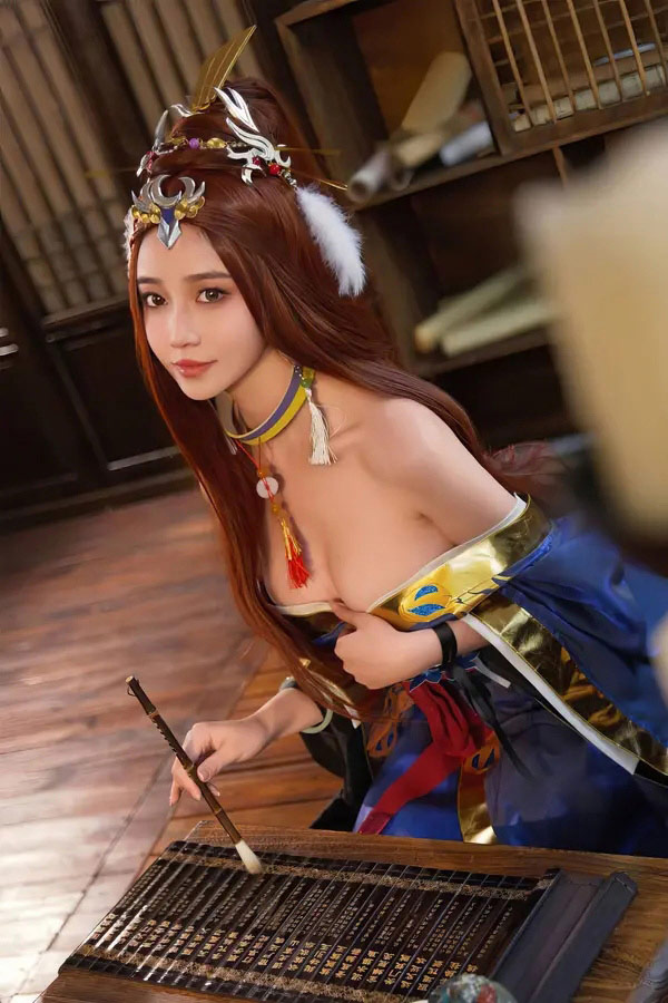 极品女神年年蔡文姬无圣光美图