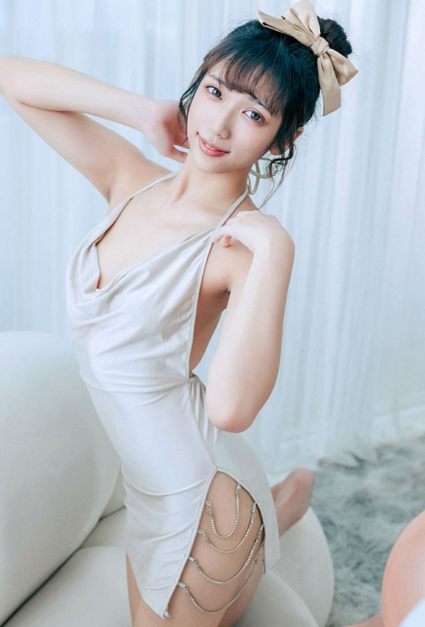 混血美女井野奈吊带短裙无圣光人体
