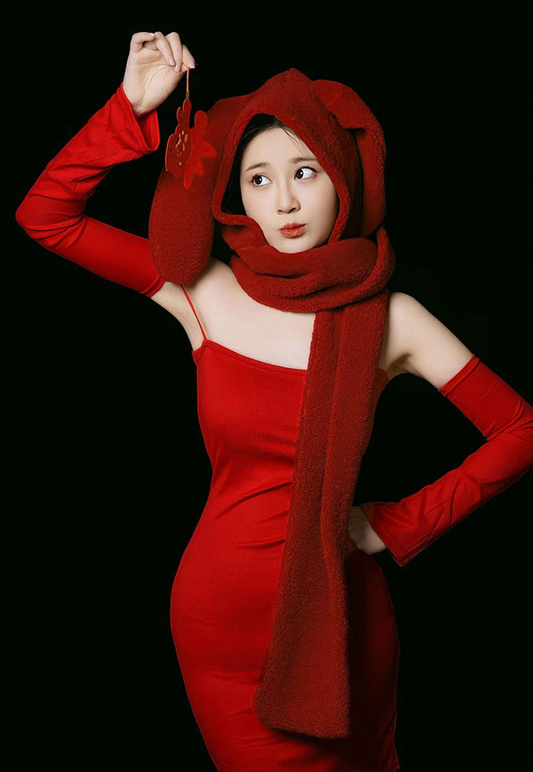 极品女神年年 拜年兔无圣光美图