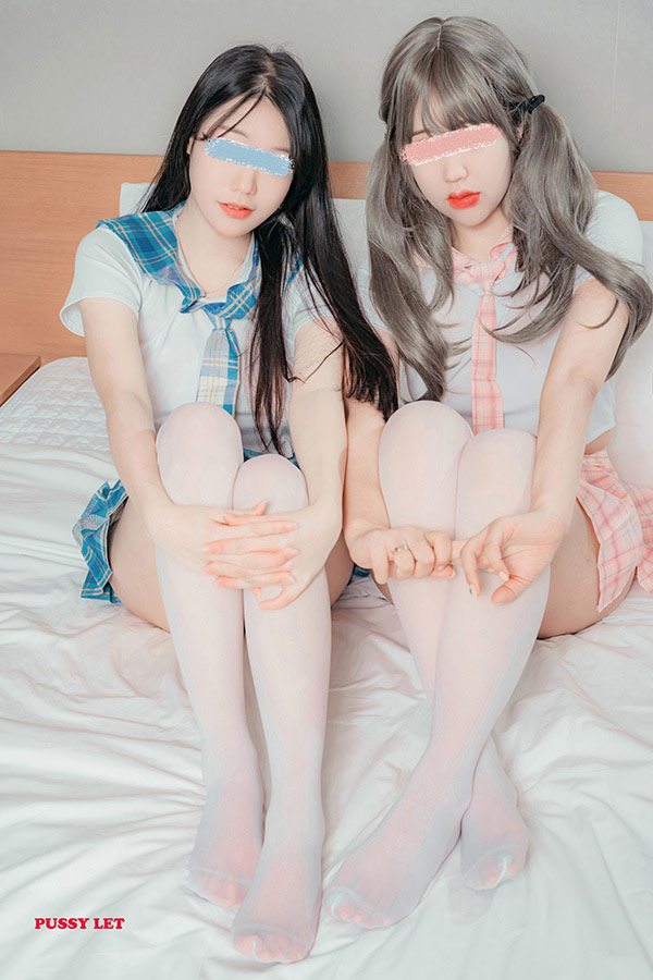 大波美女Cony+December之蓝粉JK无圣光合集