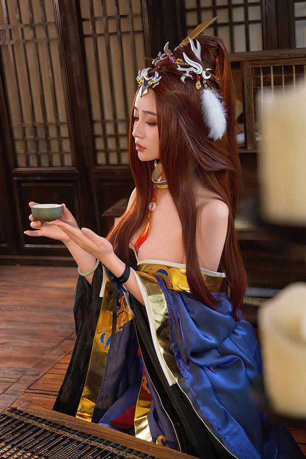极品女神年年蔡文姬无圣光美图