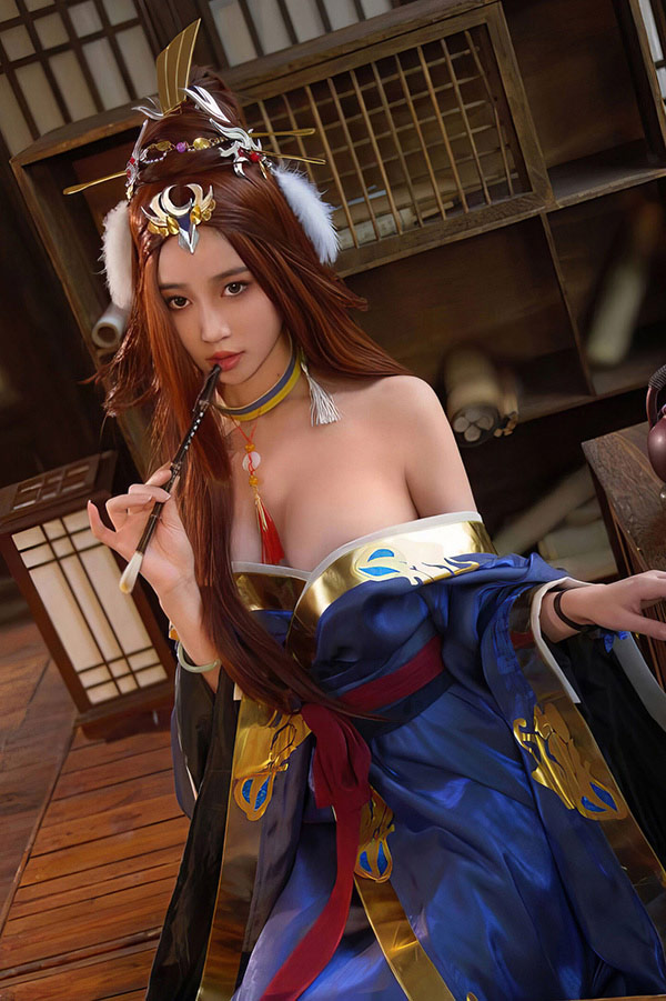 极品女神年年蔡文姬无圣光美图